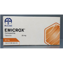 EMICROX 25 MG TABS.