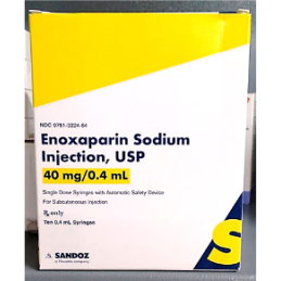 ENOXAPARIN SODIUM 40mg