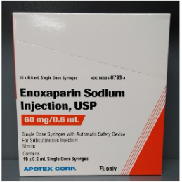 ENOXAPARIN SODIUM 60mg