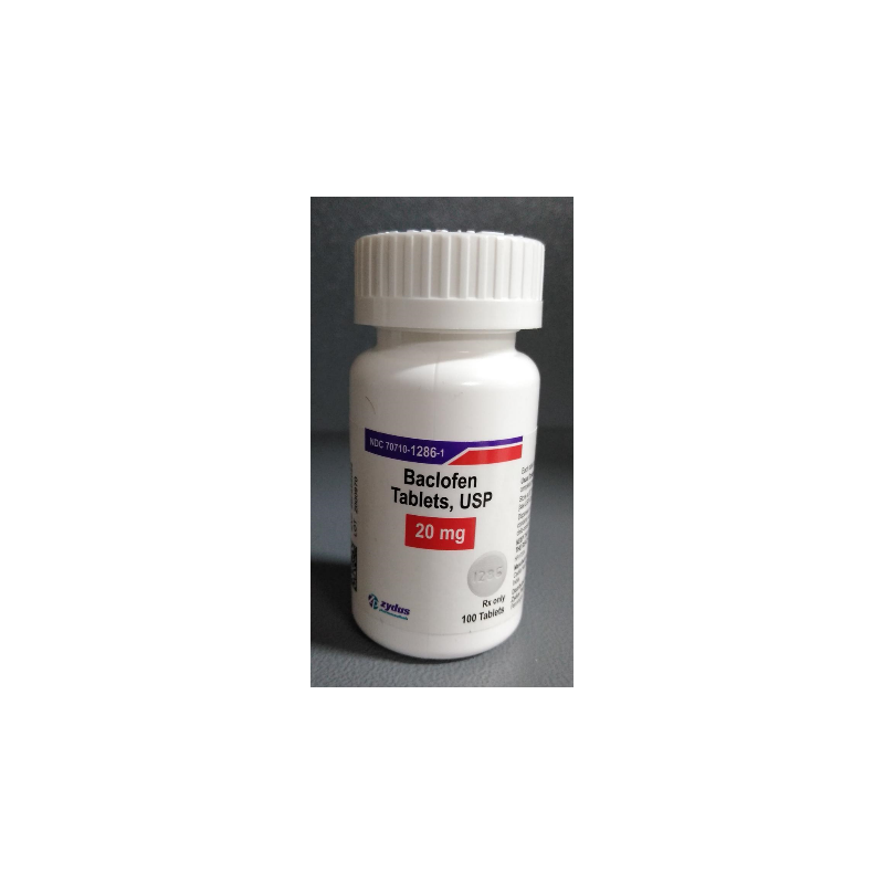 BACLOFEN 20MG CON 100 TABLETAS USP