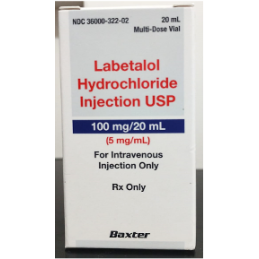 LABETALOL 100MG INYECCION