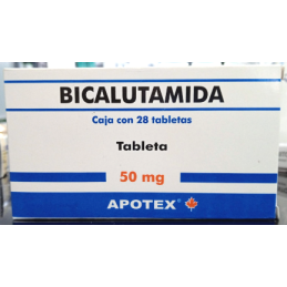 BICALUTAMIDA 50 MG CAJA CON 28 TABLETAS